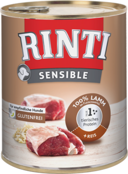Sensible - Lamm + Reis - Dose - 800g