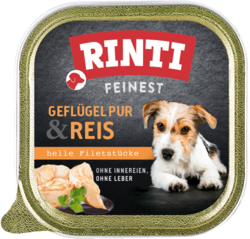 Feinest - Geflügel pur & Reis - Schale - 150g
