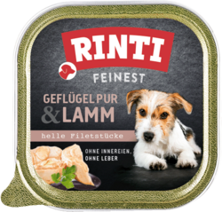 Feinest - Geflügel pur & Lamm - Schale - 150g