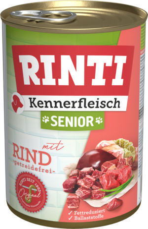 Rinti Kennerfleisch Senior - mit Rind 400g