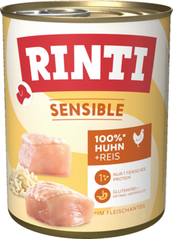 Sensible - Huhn + Reis - Dose - 800g