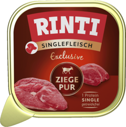 Singlefleisch Exclusive - Ziege pur - Schale - 150g