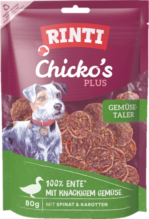 Rinti Chicko Plus Gemüsetaler 80g