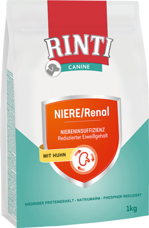Rinti Canine NIERE/Renal Huhn 1kg