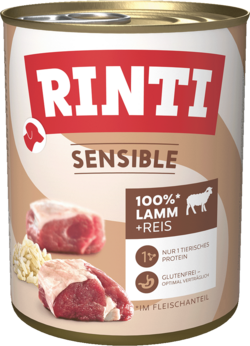 Sensible - Lamm + Reis - Dose - 800g