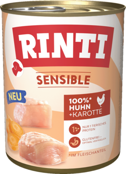 Sensible - Huhn + Karotte - Dose - 800g