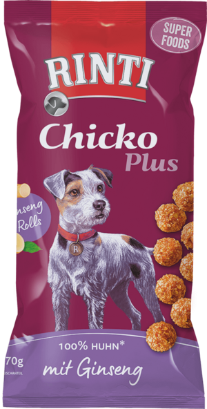 Rinti Chicko Plus Ginseng Rolls 70g