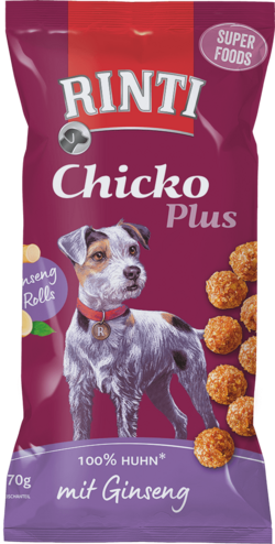 Chicko Plus - Ginseng Rolls - Beutel - 70g