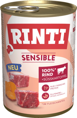 Sensible - Rind + Süßkartoffel - Dose - 400g