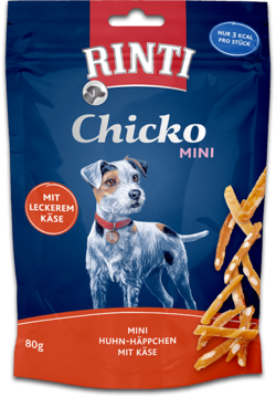 Chicko Mini - Huhn und Käse - Beutel - 80g