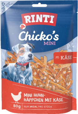 Chicko Mini - Huhn und Käse - Beutel - 80g