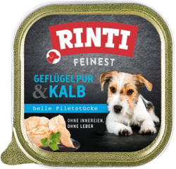 Feinest - Geflügel pur & Kalb - Schale - 150g