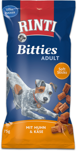 Bitties - Huhn + Käse - Beutel - 75g