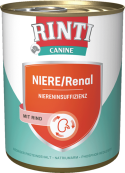 Canine - Niere/Renal Rind - Dose - 800g
