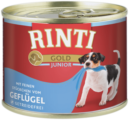 Rinti Gold Junior + Geflügel  185g