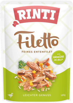 Filetto - Entenfilet mit Gemüse - Frischebeutel - 100g