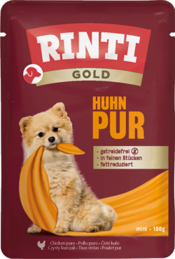 Gold - Huhn Pur - Frischebeutel - 100g