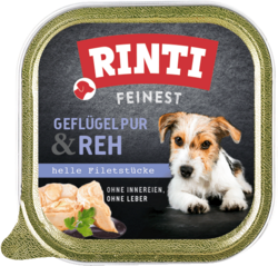 Feinest - Geflügel pur & Reh - Schale - 150g