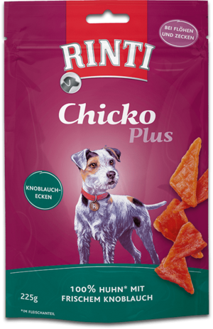 Rinti Chicko Plus Knoblauchecken 225g