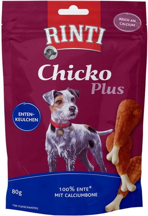 Rinti Chicko Plus Entenkeulchen 80g