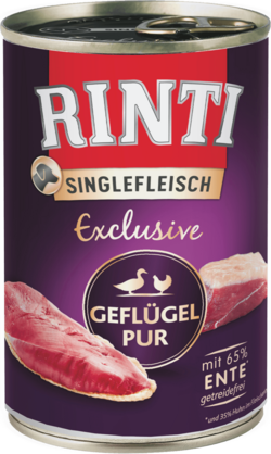 Singlefleisch Exclusive - Geflügel Pur - Dose - 400g