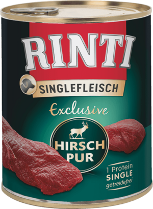 Rinti Singlefleisch Exclusive Hirsch Pur  800g