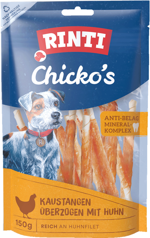 Rinti Chicko Kaustange mit Huhn klein 150g
