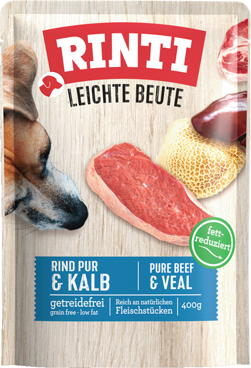 Rinti Leichte Beute Rind Pur + Kalb 400g