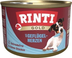 Gold - Geflügelherzen - Dose - 185g
