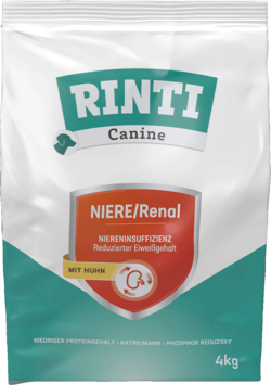 Canine - NIERE/Renal Huhn - Beutel - 2x4kg