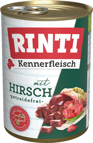 Rinti Kennerfleisch Hirsch 400g