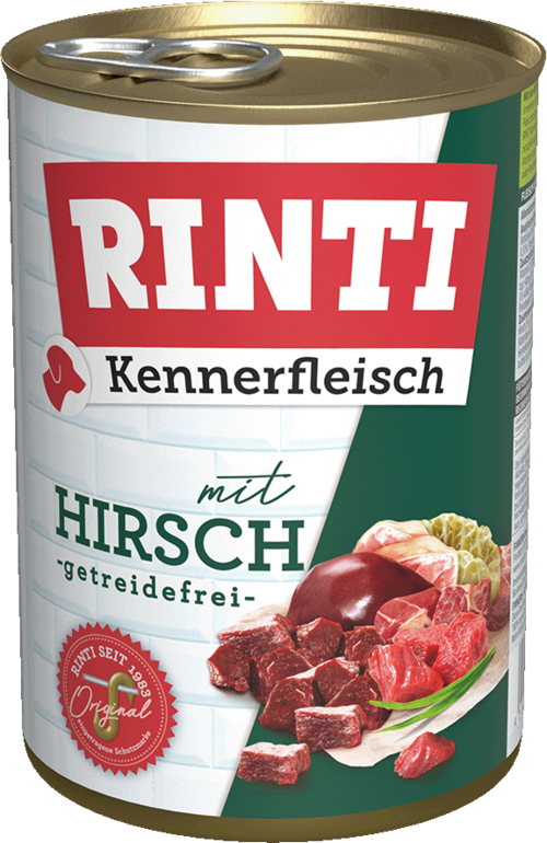 Rinti Kennerfleisch Hirsch 400g