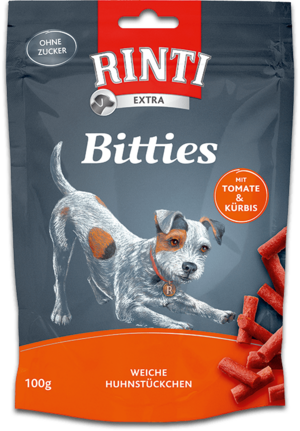 Rinti Bitties Huhn mit Tomate & Kürbis 100g