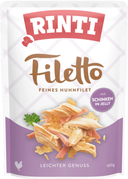 Filetto - Huhnfilet mit Schinken - Frischebeutel - 100g