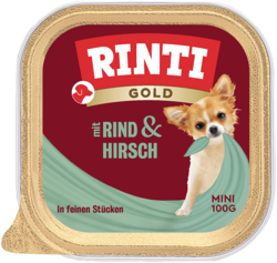 Gold mini - Hirsch & Rind - Schale - 100g