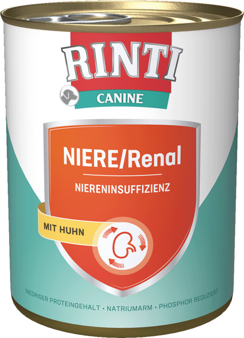 Rinti Canine Niere/Renal Huhn 800g