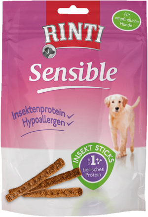 Rinti Sensible Snack Insekt Sticks Hypoallergen 50g