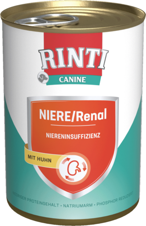 Rinti Canine Niere / Renal Huhn Dose