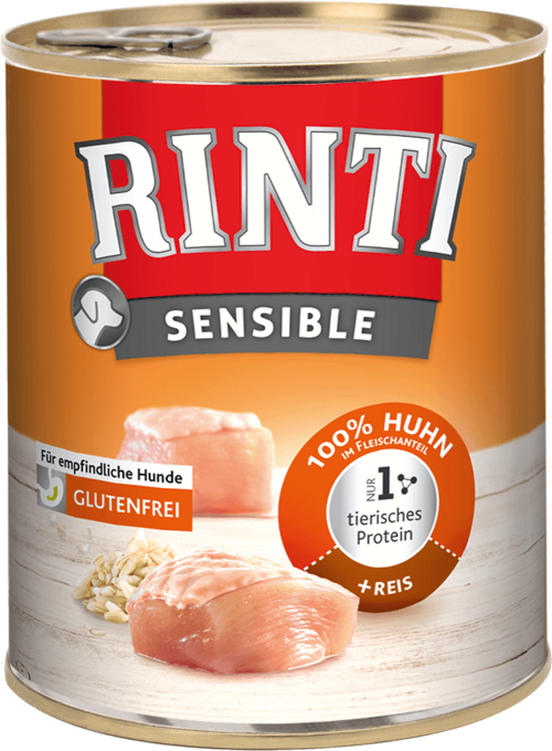 Rinti Sensible Huhn + Reis  800g