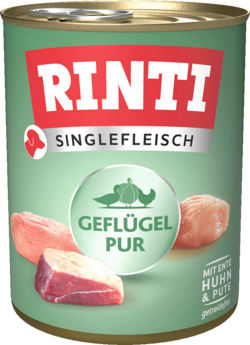 Singlefleisch Exclusive - Geflügel Pur - Dose - 800g