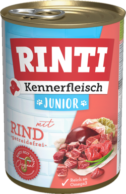 Kennerfleisch - Junior - mit Rind - Dose - 400g