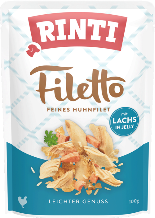 Rinti Filetto Huhnfilet mit Lachs 100g