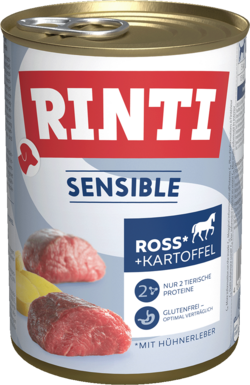 Sensible - Ross, Hühnerleber + Kartoffel - Dose - 400g