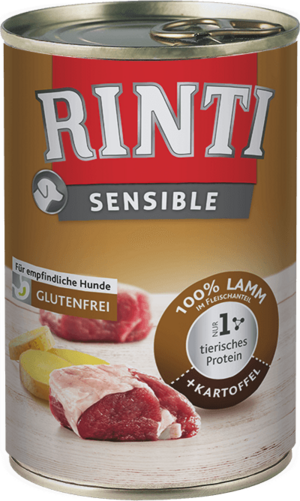 Rinti Sensible Lamm + Kartoffel  400g