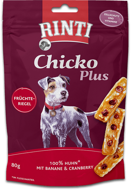 Rinti Chicko Plus Früchteriegel 80g