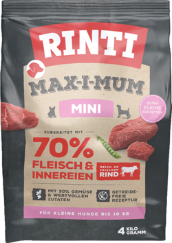 Max-i-Mum - Rind Mini - Beutel - 4kg