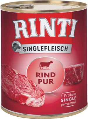 Rinti Singlefleisch Rind Pur  800g