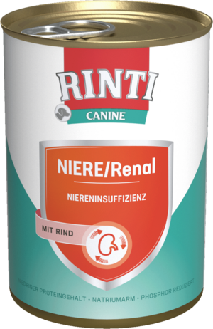Rinti Canine Niere / Renal Rind 400g