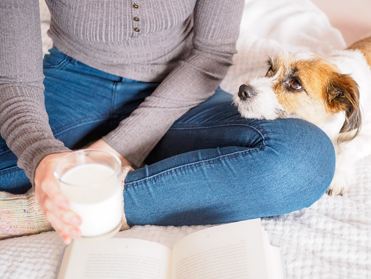 Dürfen Hunde Milch trinken?