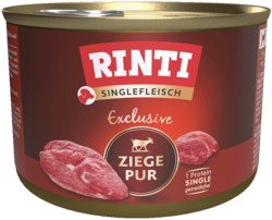 Singlefleisch Exclusive - Ziege Pur - Dose - 185g
